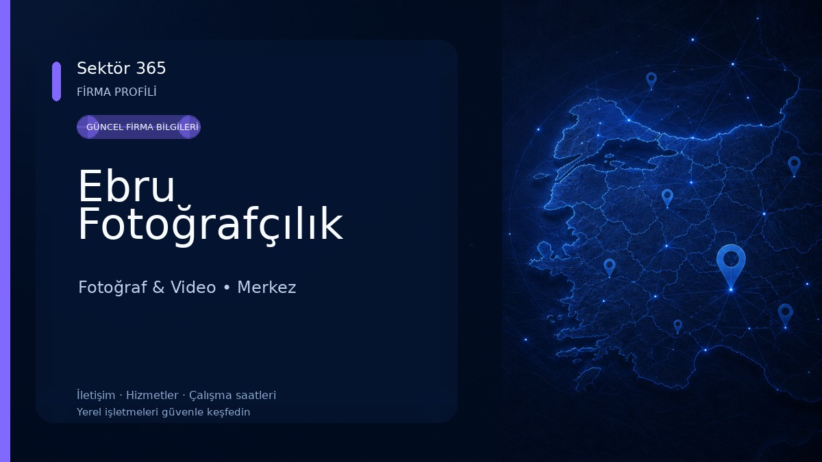 Ebru Fotoğrafçılık Fotoğraf & Video