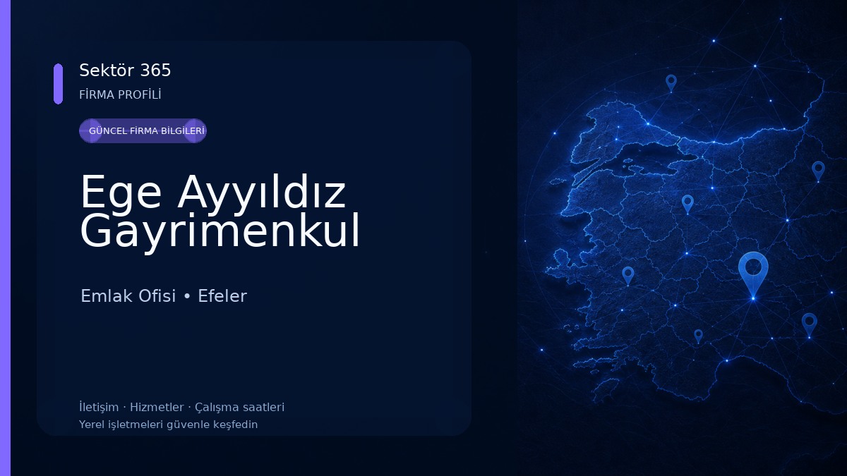 Ege Ayyıldız Gayrimenkul Emlak Ofisi
