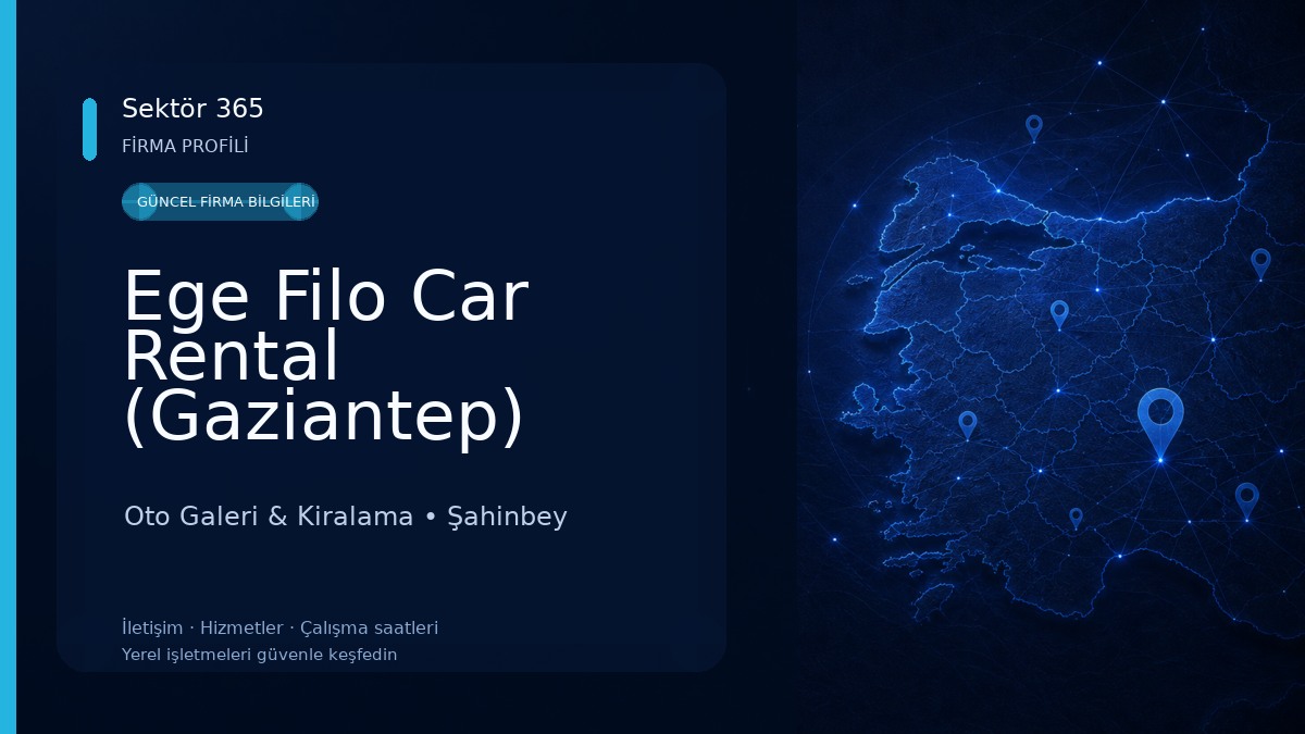 Ege Filo Car Rental (Gaziantep) 