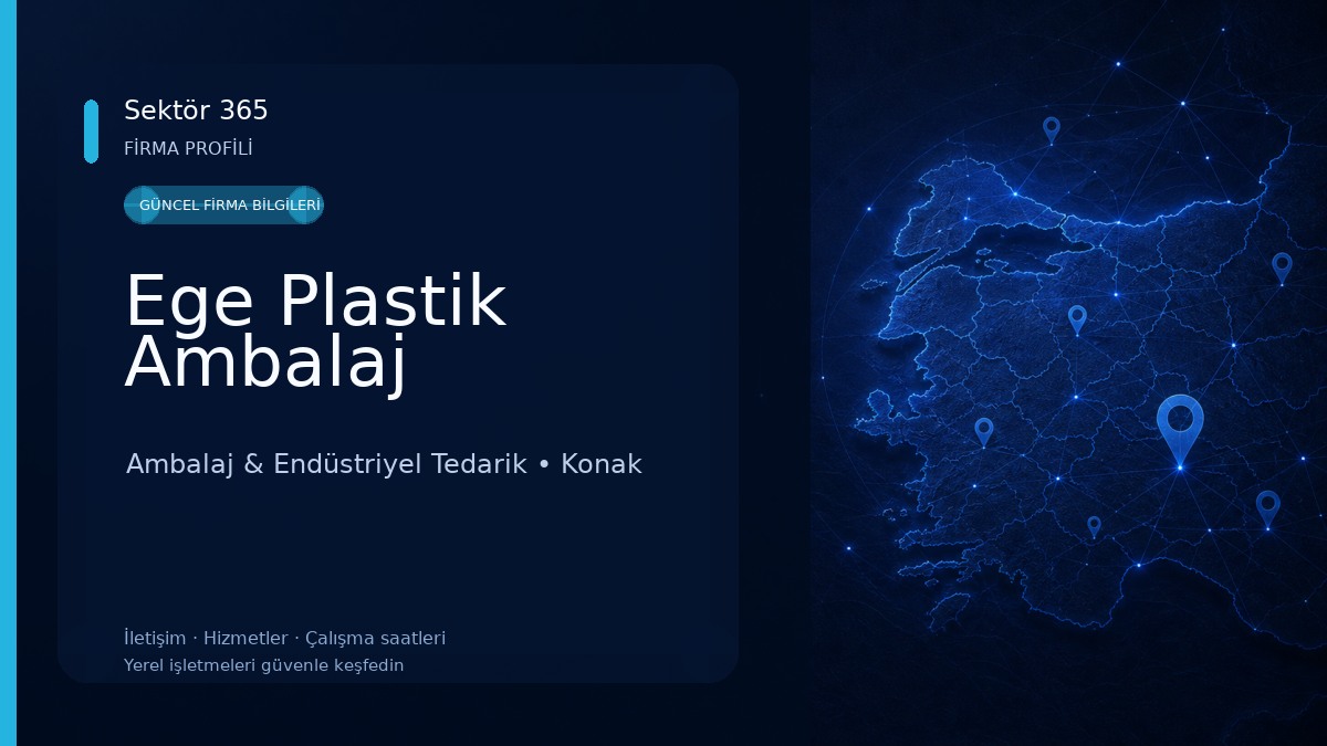 Ege Plastik Ambalaj Ambalaj & Endüstriyel Tedarik