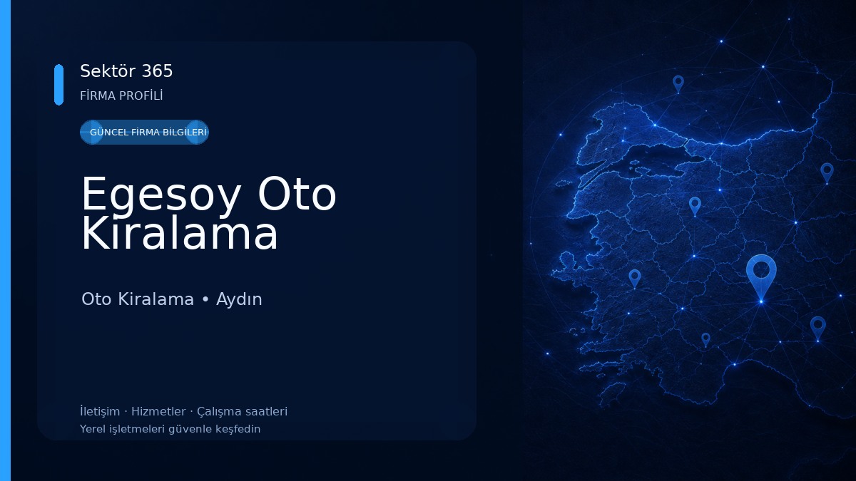 Egesoy Oto Kiralama Oto Kiralama