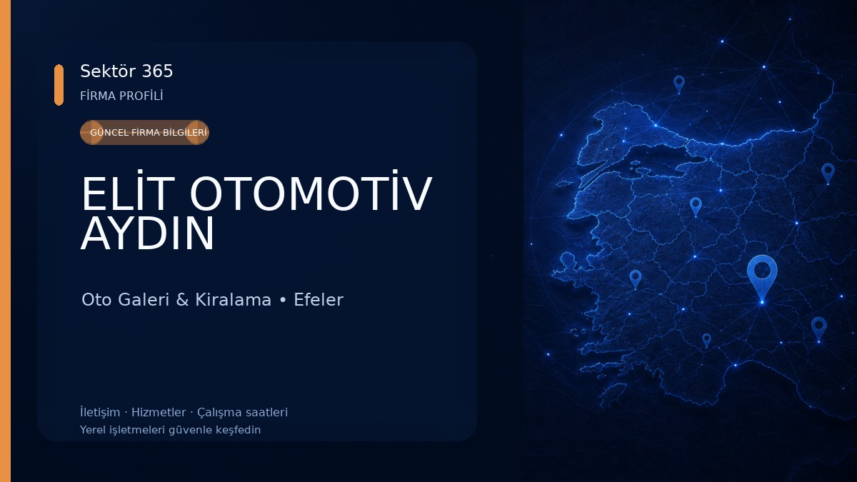ELİT OTOMOTİV AYDIN