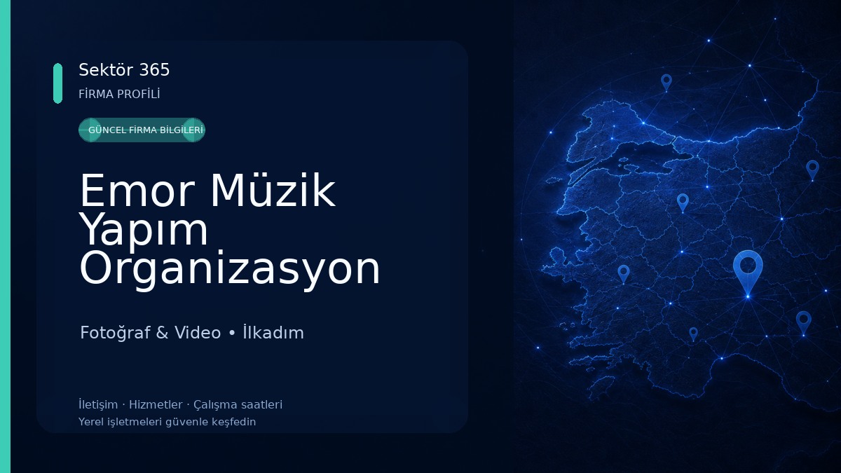 Emor Müzik Yapım Organizasyon ve İnternet Hizmetleri Fotoğraf & Video