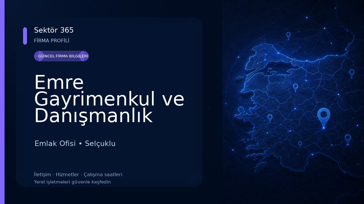 Emre Gayrimenkul ve Danışmanlık