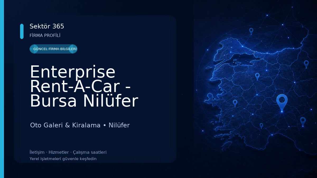 Enterprise Rent-A-Car - Bursa Nilüfer Araç Kiralama
