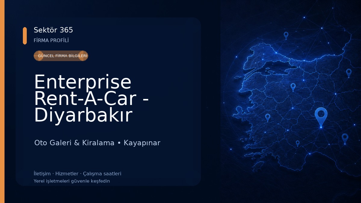 Enterprise Rent-A-Car - Diyarbakır Merkez Araç Kiralama