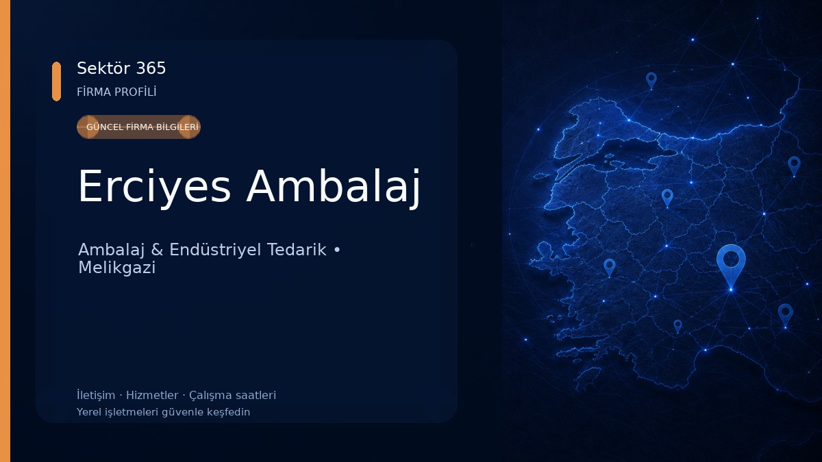 Erciyes Ambalaj Ambalaj & Endüstriyel Tedarik