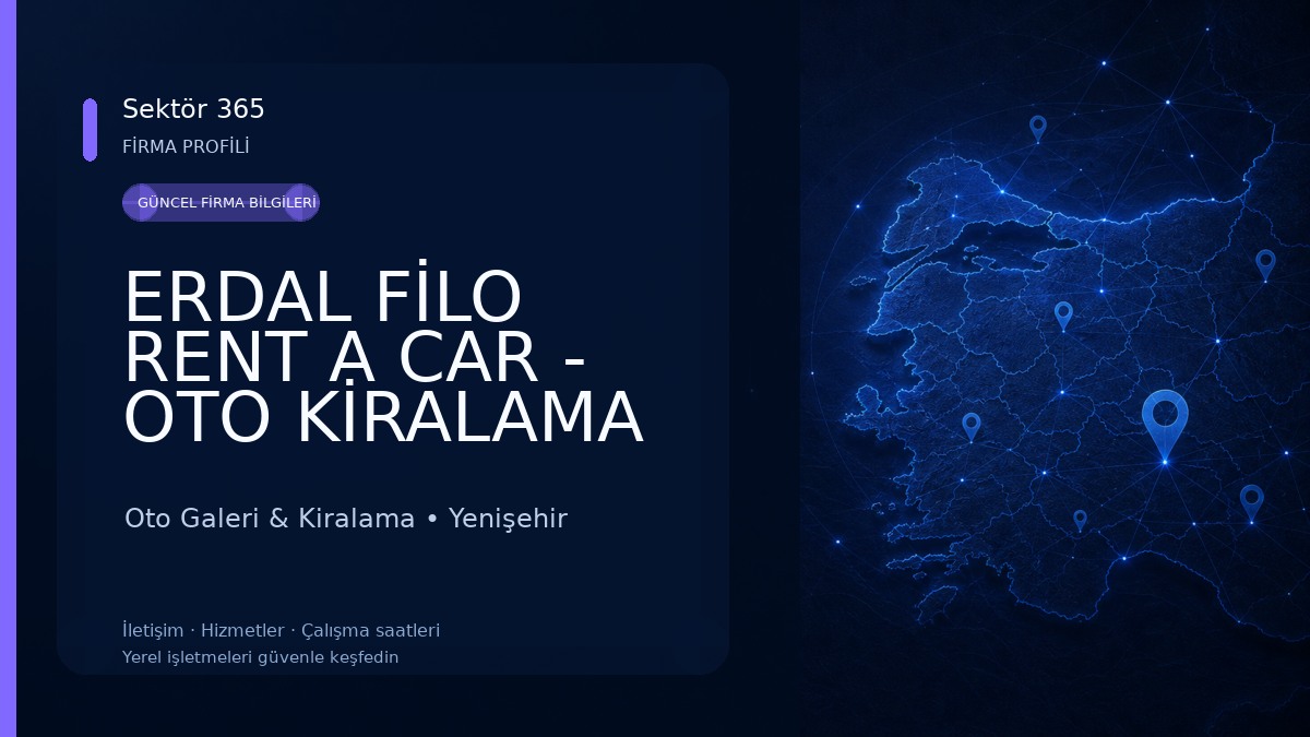 ERDAL FİLO RENT A CAR - OTO KİRALAMA