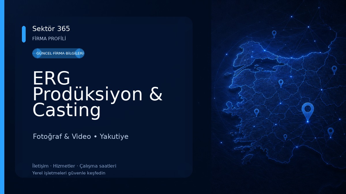 ERG Prodüksiyon & Casting Fotoğraf & Video