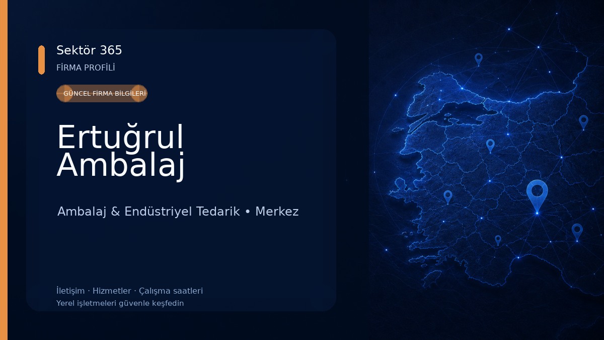 Ertuğrul Ambalaj 