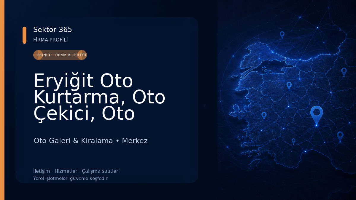 Eryiğit Oto Kurtarma, Oto Çekici, Oto Kurtarıcı, Uşak Vinç