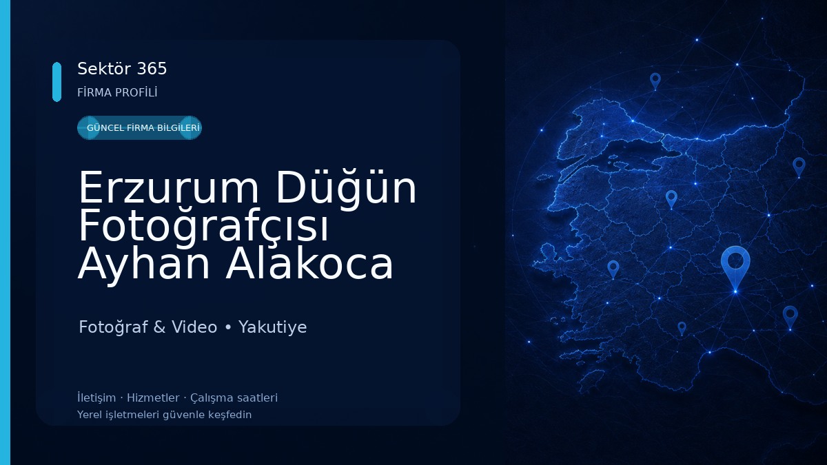 Erzurum Düğün Fotoğrafçısı Ayhan Alakoca Fotoğraf & Video