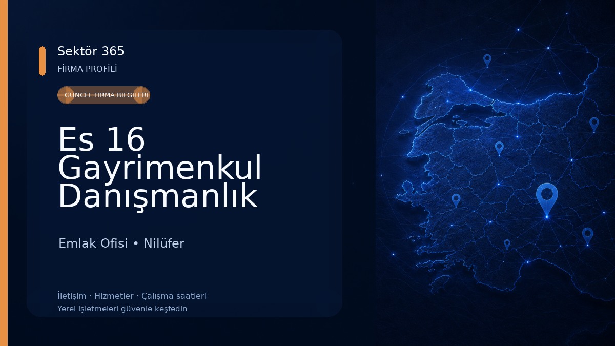 Es 16 Gayrimenkul Danışmanlık