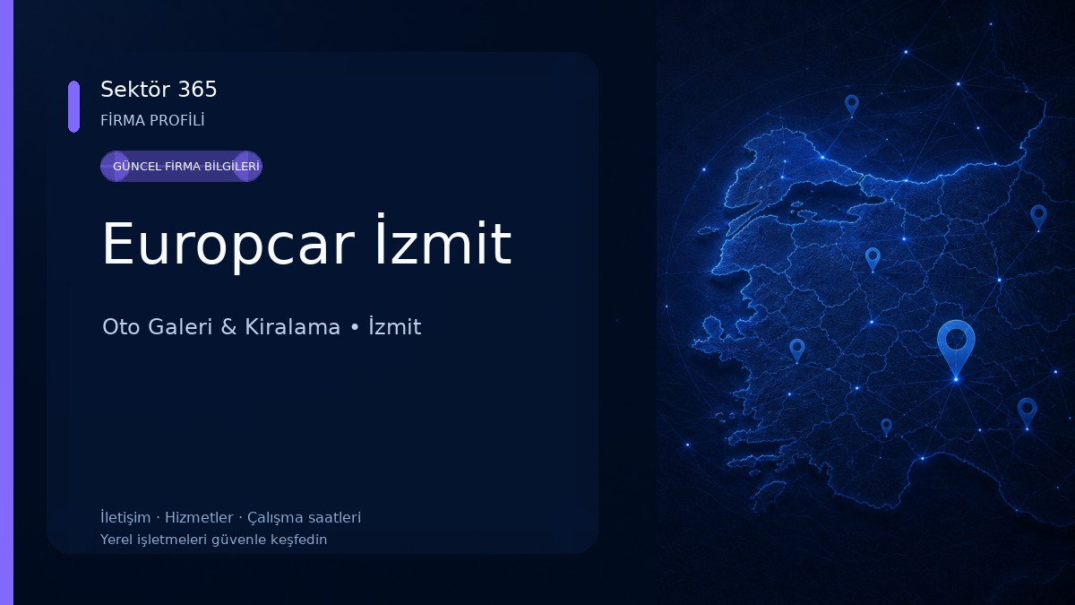 Europcar İzmit Oto Galeri & Kiralama