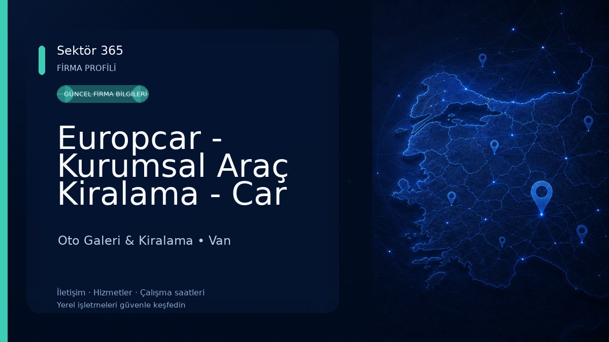 Europcar - Kurumsal Araç Kiralama - Car Rental