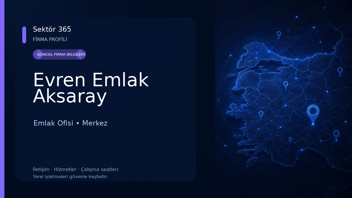 Evren Emlak Aksaray