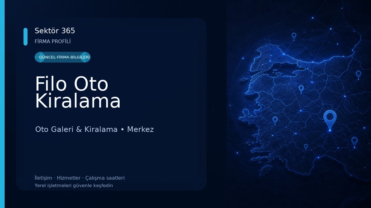 Filo Oto Kiralama Oto Galeri & Kiralama