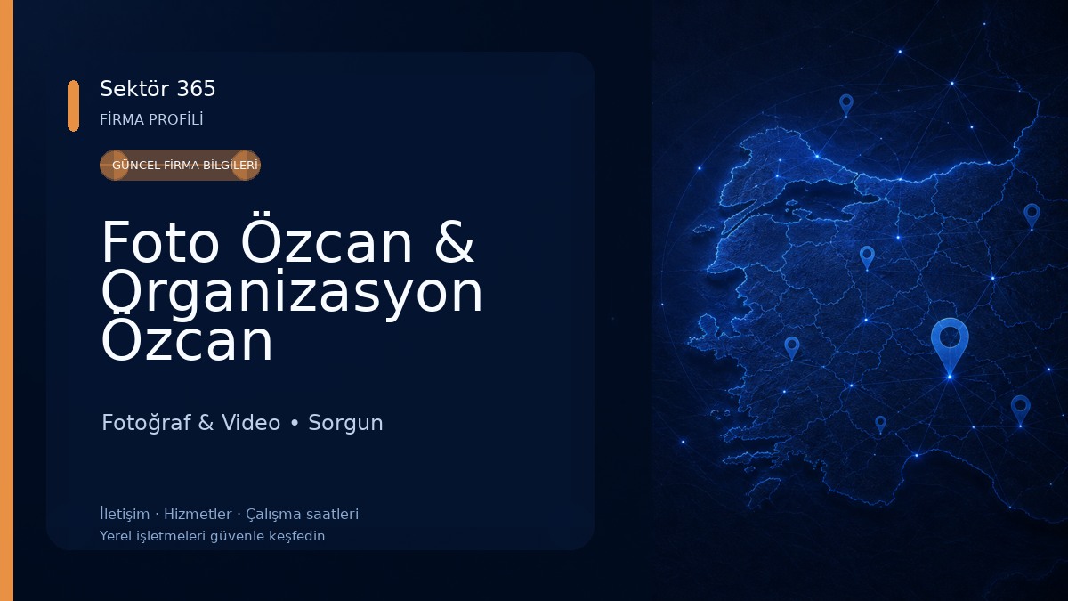 Foto Özcan & Organizasyon Özcan Fotoğraf & Video