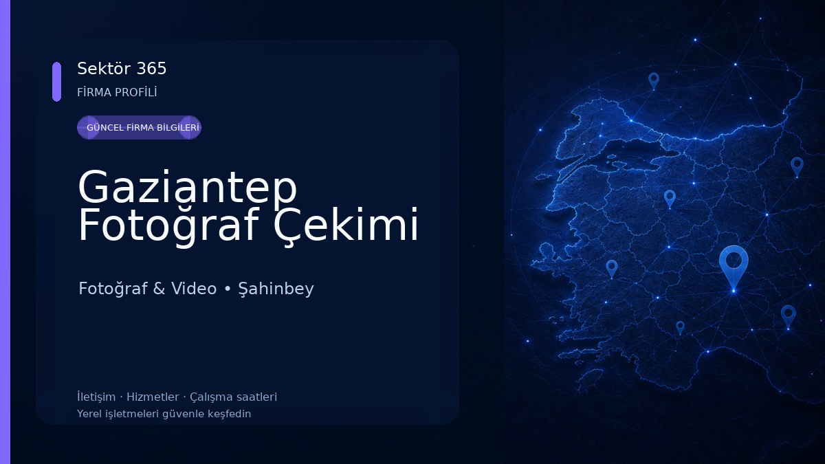 Gaziantep Fotoğraf Çekimi