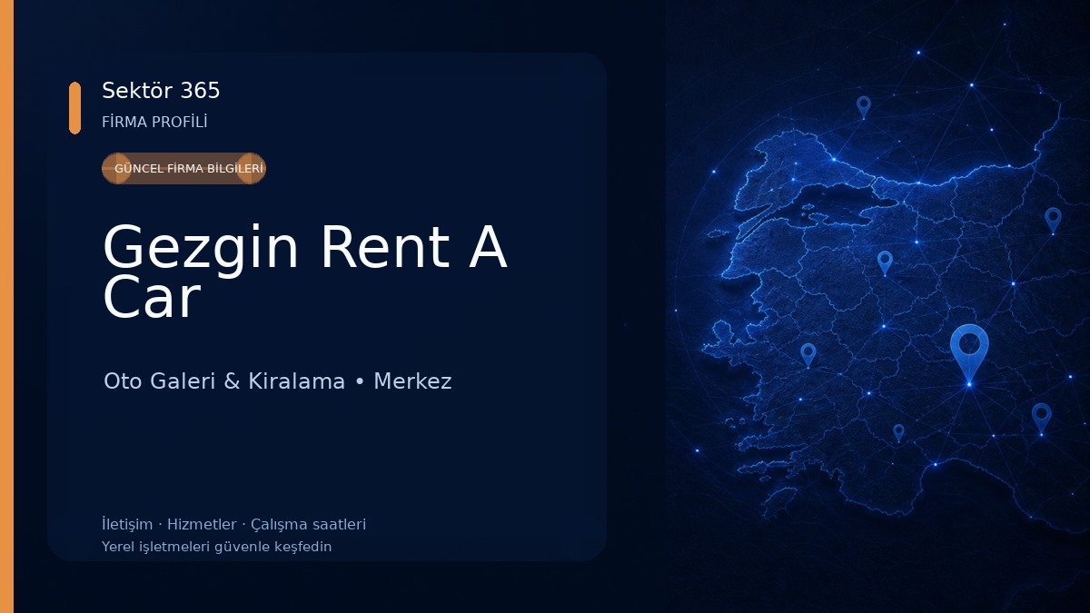 Gezgin Rent A Car