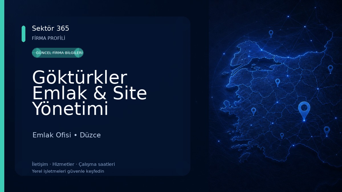Göktürkler Emlak & Site Yönetimi
