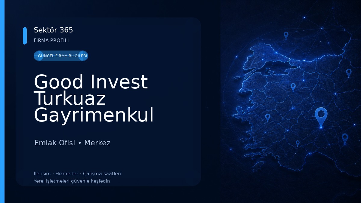 Good Invest Turkuaz Gayrimenkul