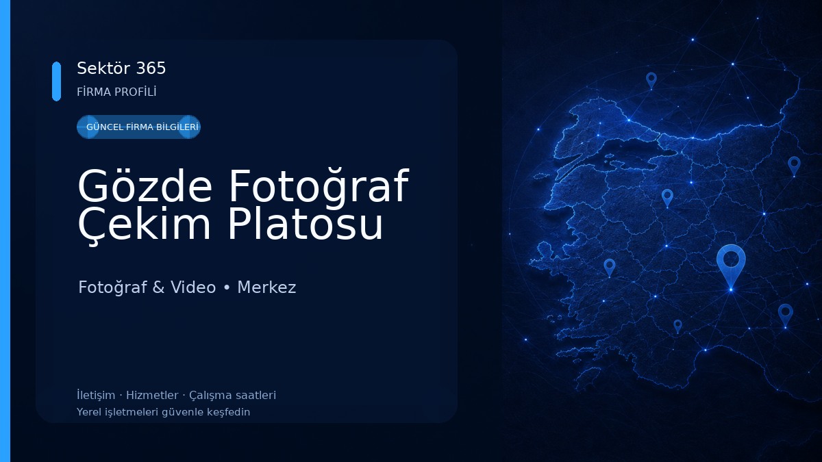 Gözde Fotoğraf Çekim Platosu Fotoğraf & Video
