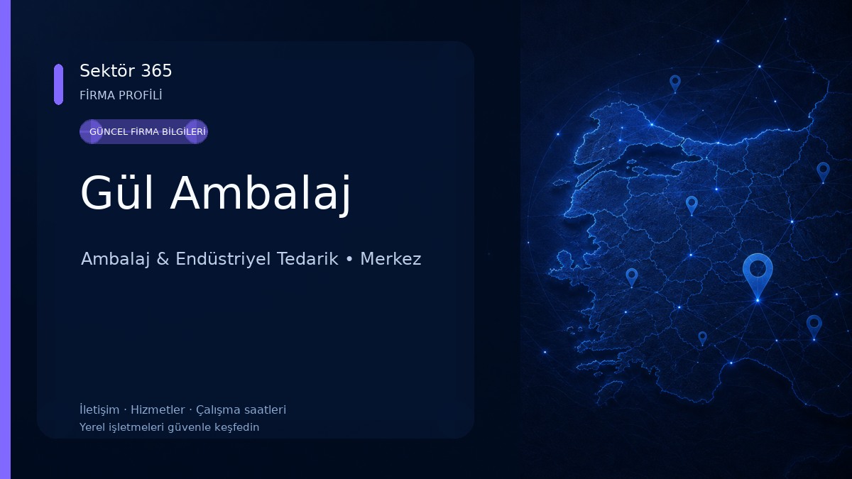 Gül Ambalaj Ambalaj & Endüstriyel Tedarik