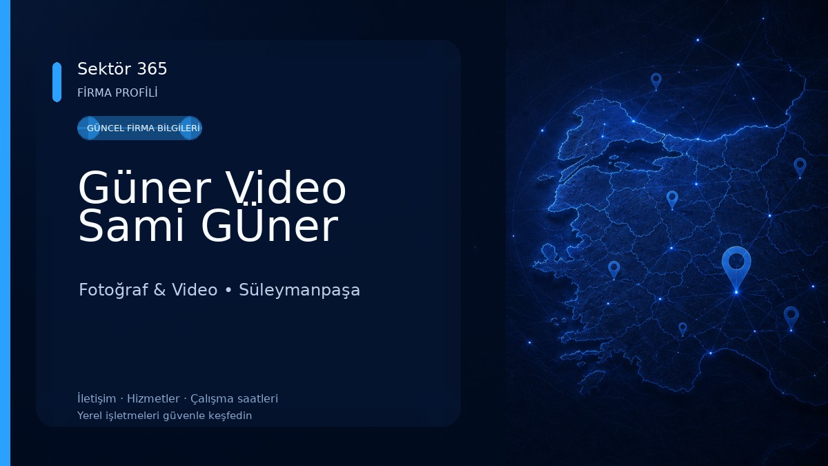 Güner Video Sami GÜner Fotoğraf & Video