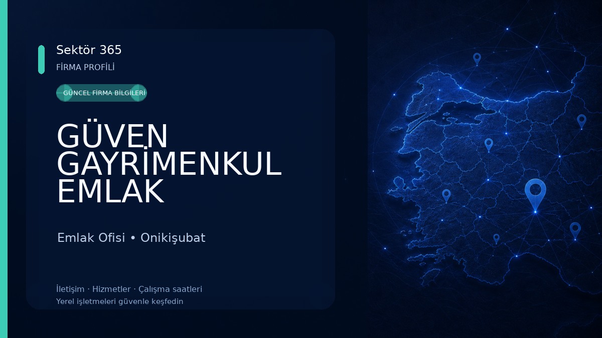 GÜVEN GAYRİMENKUL EMLAK Emlak Ofisi