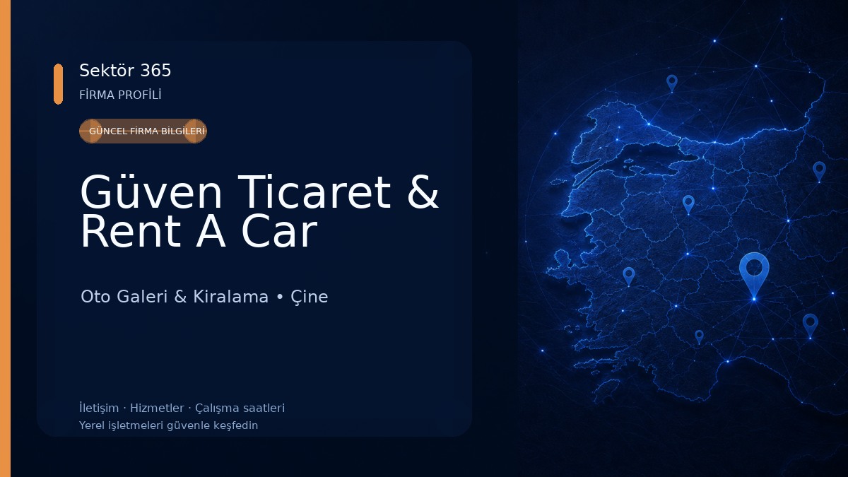 Güven Ticaret & Rent A Car Oto Galeri & Kiralama