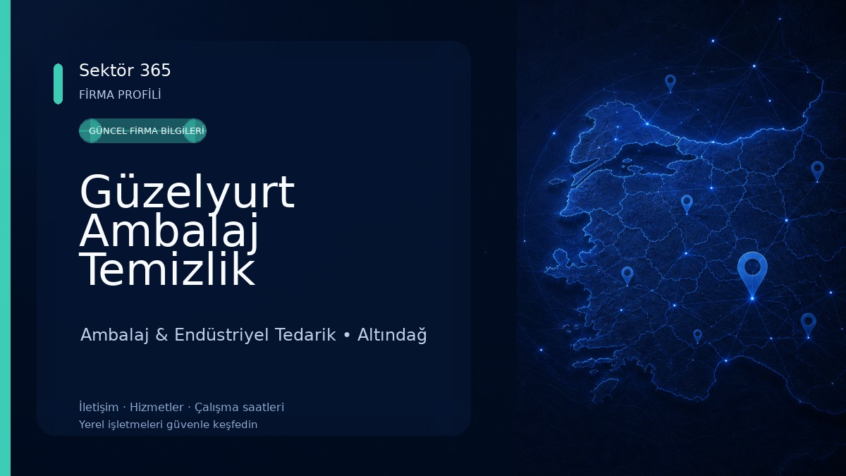 Güzelyurt Ambalaj Temizlik Ambalaj & Endüstriyel Tedarik