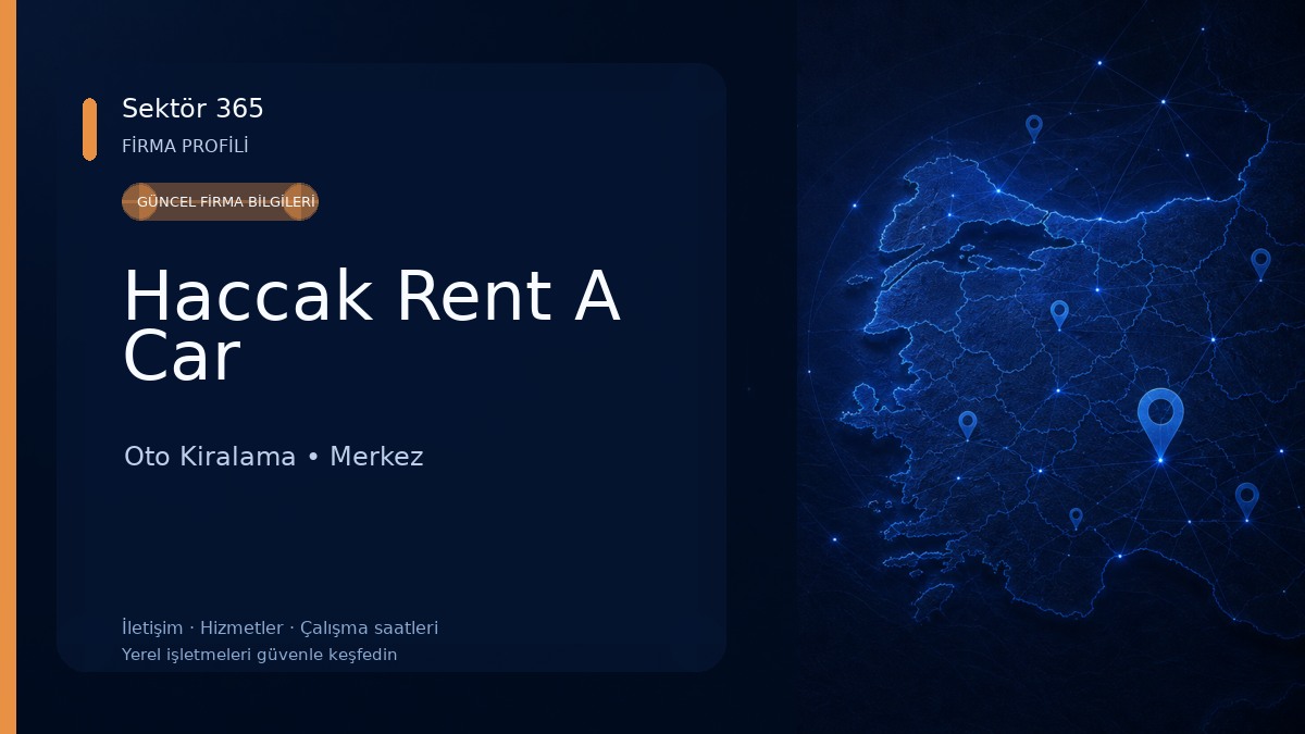 Haccak Rent A Car 