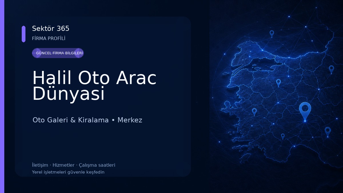 Halil Oto Arac Dünyasi
