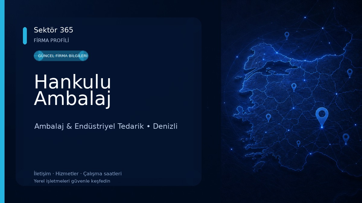 Hankulu Ambalaj Ambalaj & Endüstriyel Tedarik