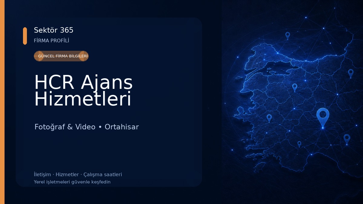 HCR Ajans Hizmetleri Fotoğraf & Video