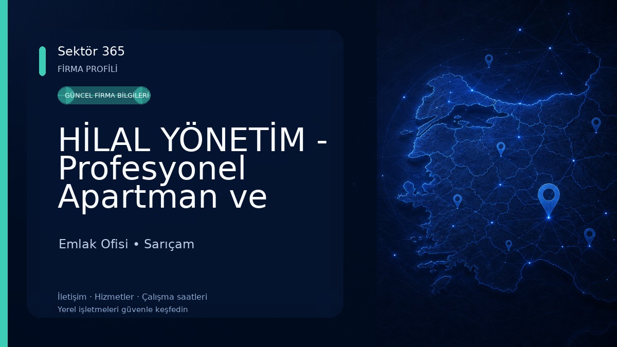 HİLAL YÖNETİM - Profesyonel Apartman ve Site Yöneticiliği ve Temizlik Hizmetleri