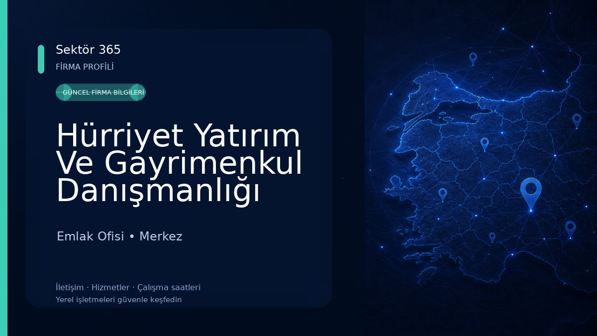 Hürriyet Yatırım Ve Gayrimenkul Danışmanlığı