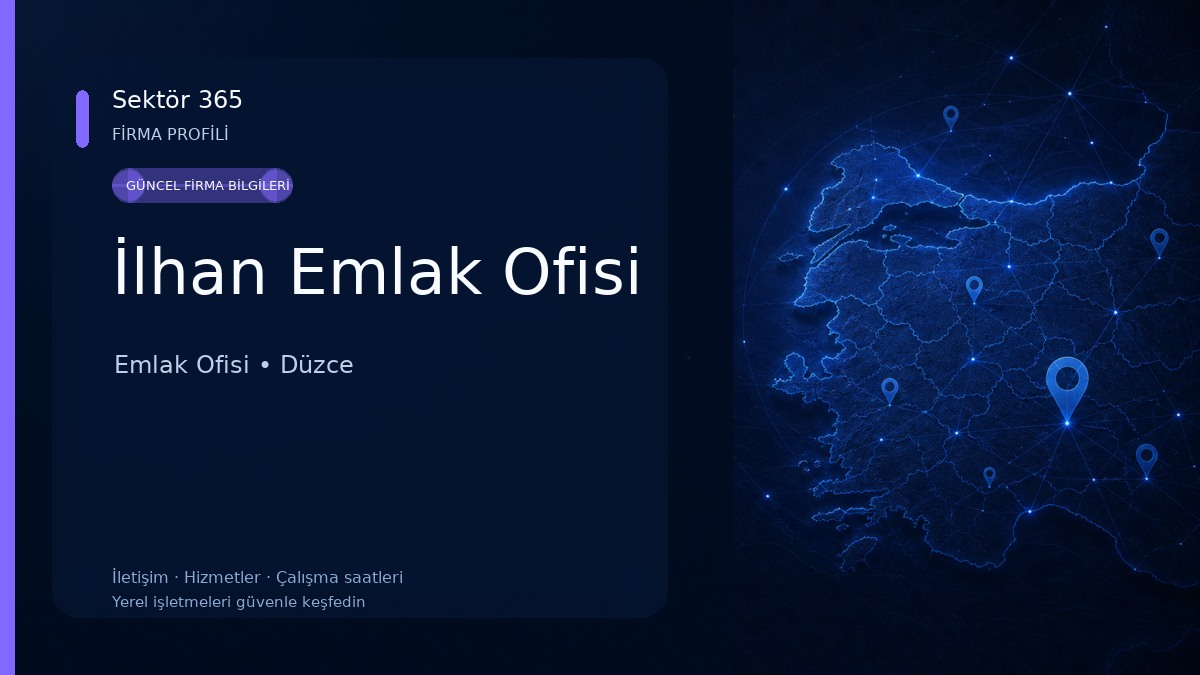 İlhan Emlak Ofisi Emlak Ofisi