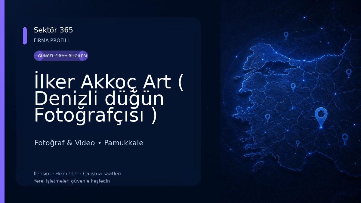 İlker Akkoç Art ( Denizli düğün Fotoğrafçısı ) Fotoğraf & Video