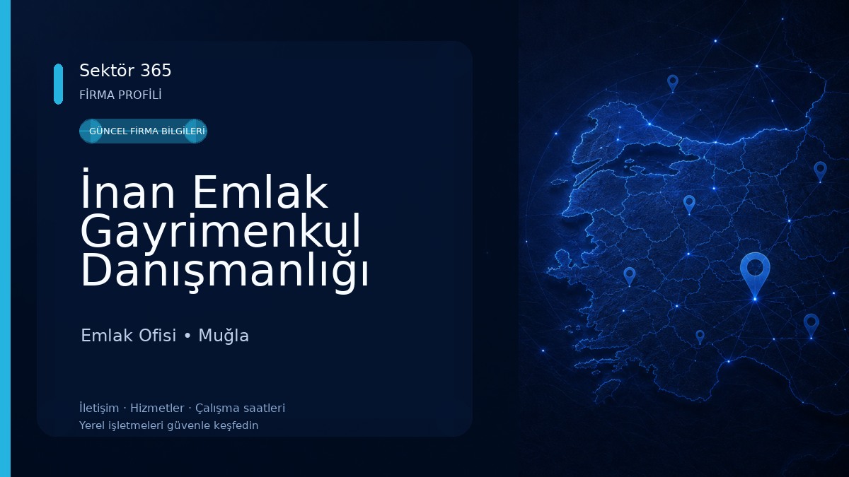 İnan Emlak Gayrimenkul Danışmanlığı Yerkesik Şube Emlak Ofisi
