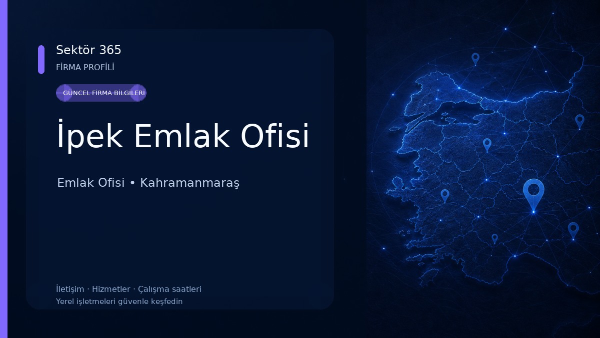 İpek Emlak Ofisi Emlak Ofisi