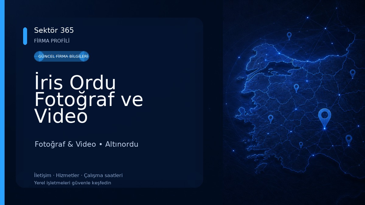 İris Ordu Fotoğraf ve Video Fotoğraf & Video