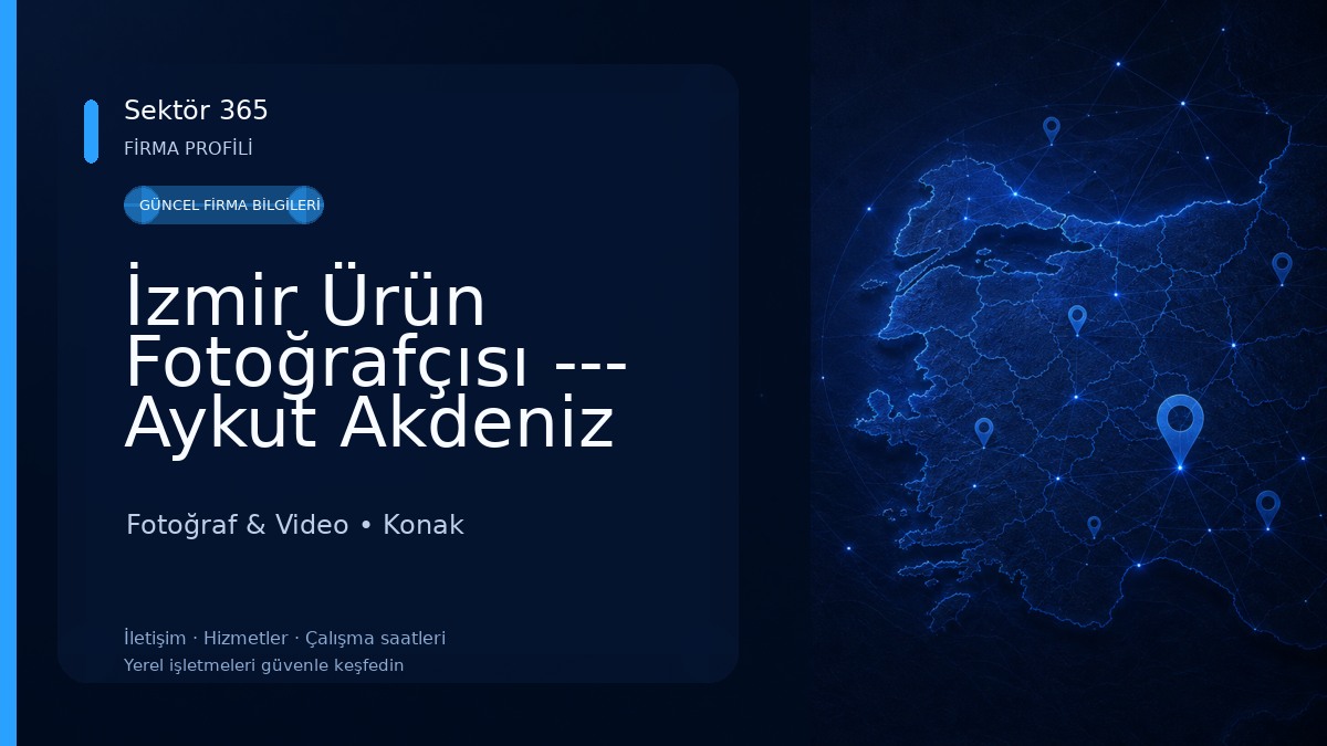 İzmir Ürün Fotoğrafçısı --- Aykut Akdeniz 