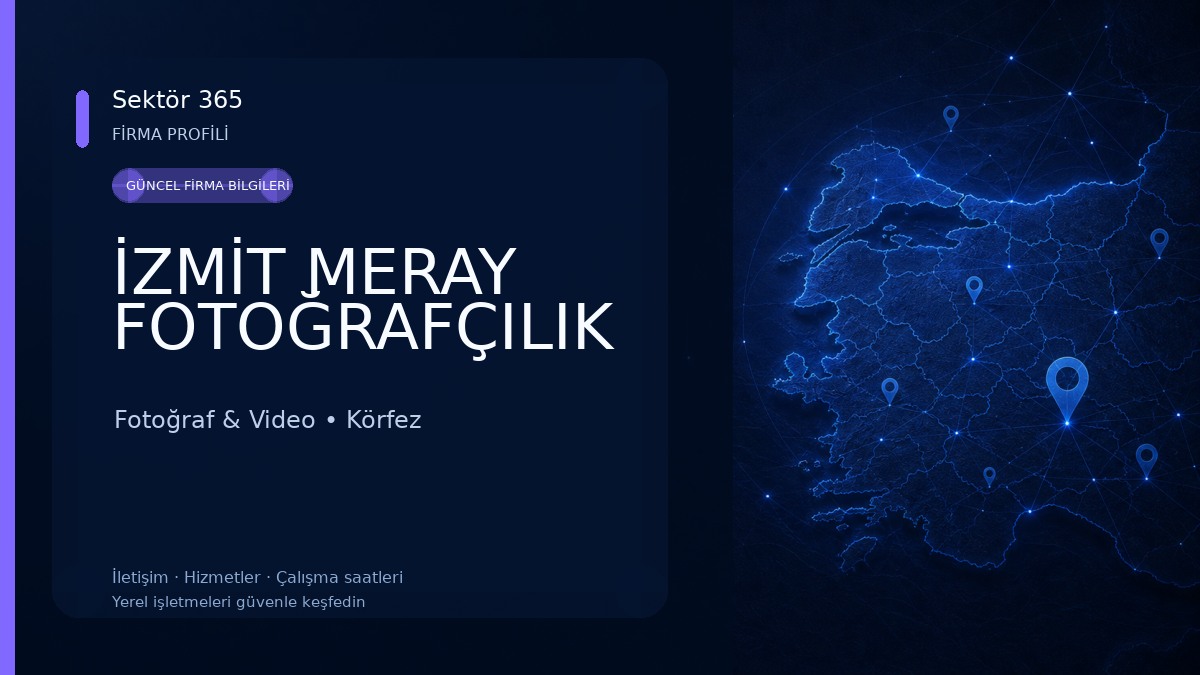 İZMİT MERAY FOTOĞRAFÇILIK