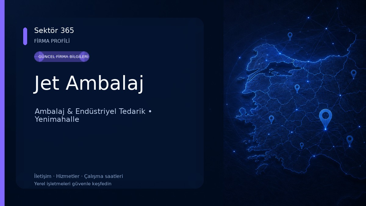 Jet Ambalaj Ambalaj & Endüstriyel Tedarik