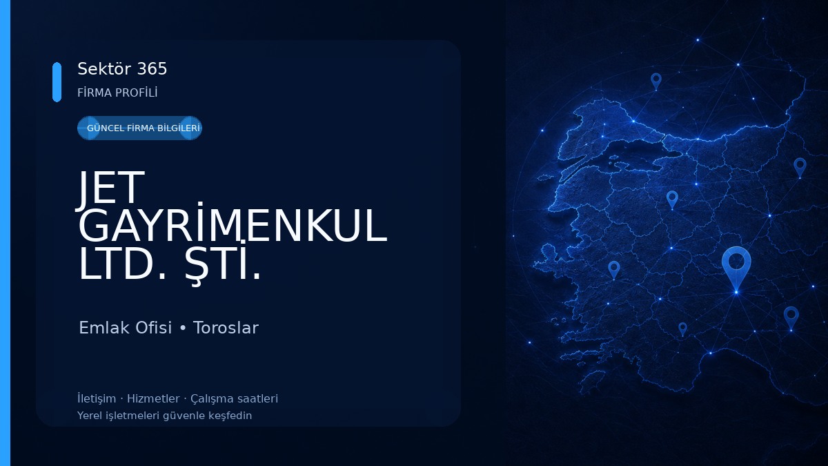 JET GAYRİMENKUL LTD. ŞTİ.
