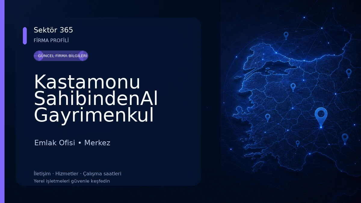 Kastamonu SahibindenAl Gayrimenkul