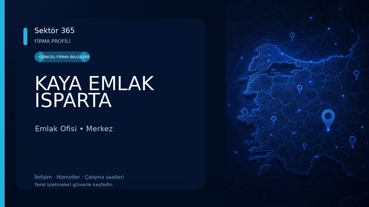 KAYA EMLAK ISPARTA