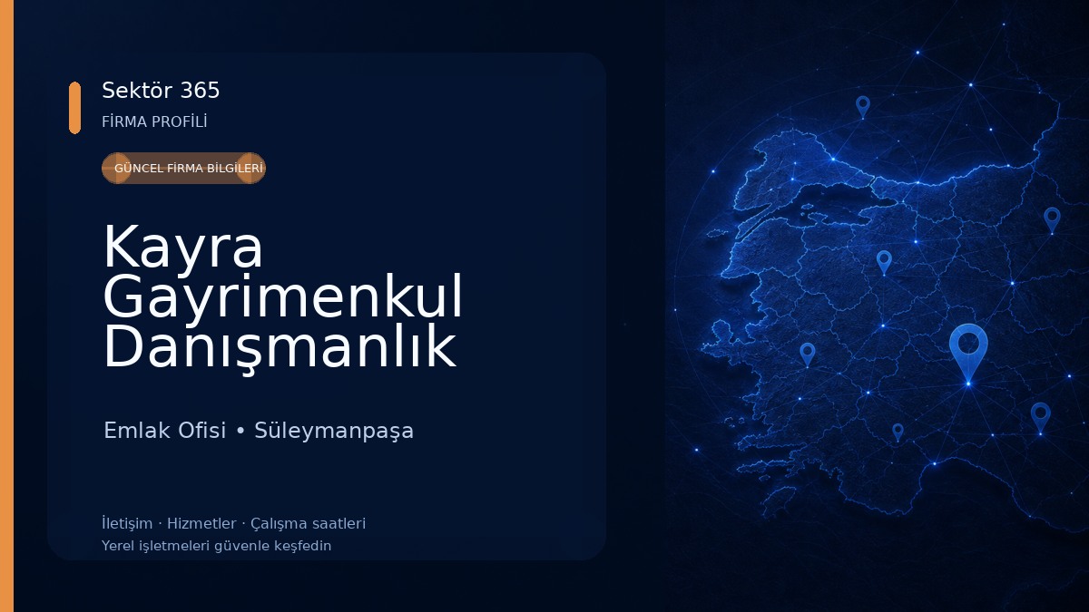 Kayra Gayrimenkul Danışmanlık Hizmetleri